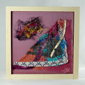 Collage textile Tako