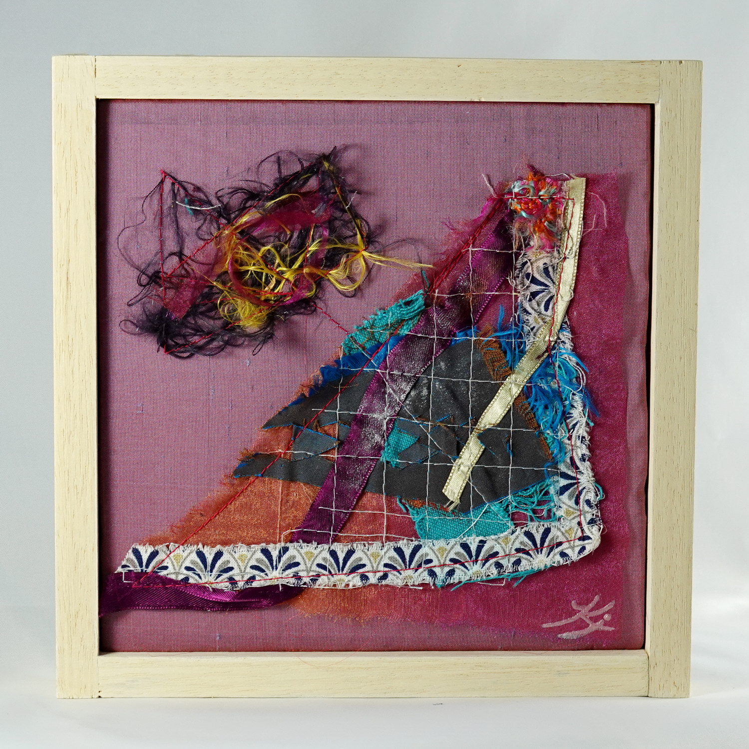 Collage textile Tako