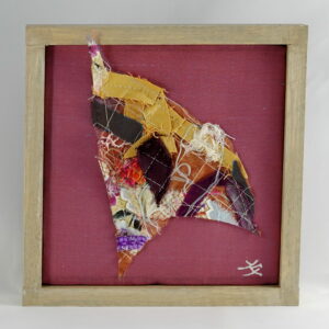 Collage textile Kami