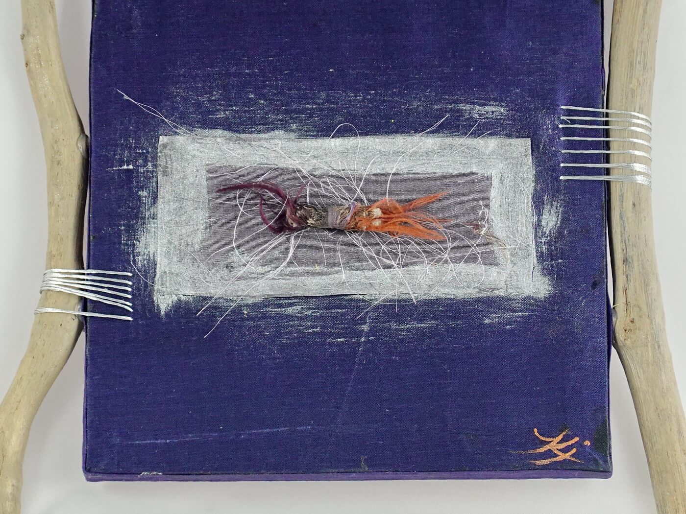 Art textile et bois flotté Sérénité – Image 3