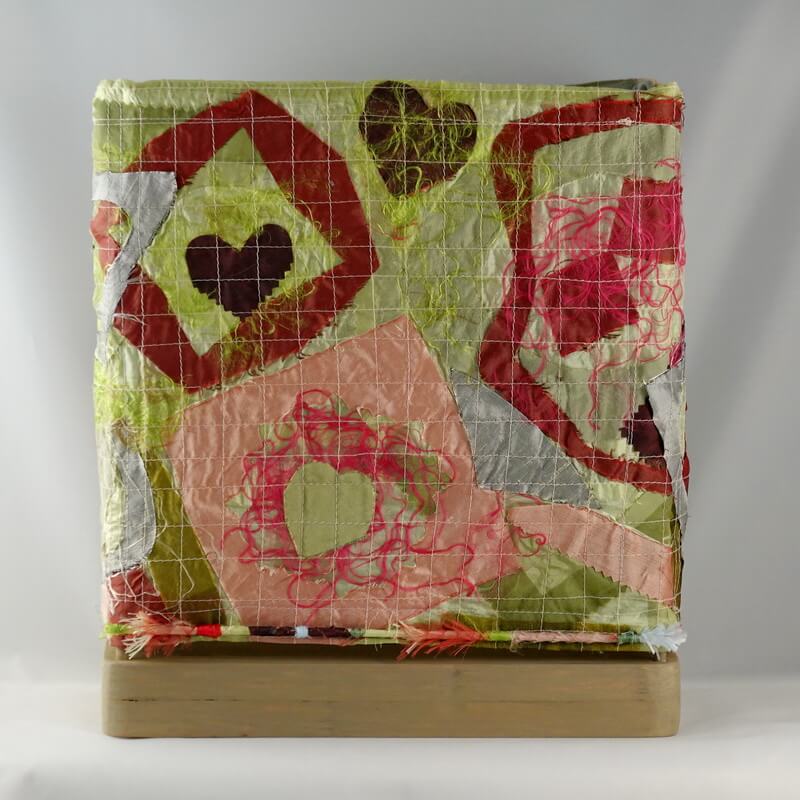Lampe a poser abat jour rectangulaire Lilly