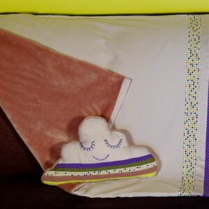 Couverture de lit pour bébé Lilas