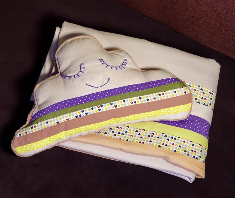 Couverture de lit pour bébé Lilas – Image 4