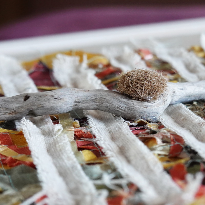Diptyque textile – Entre flux et centre – Image 3